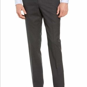 Slim Fit Stretch Men’s Wool Dress Pants